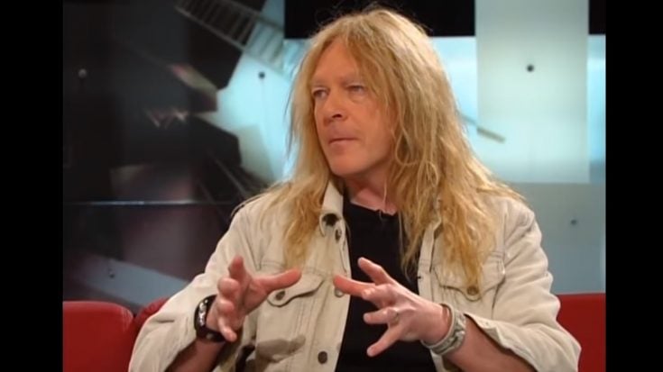 Iron Maiden Guitarist Janick Gers Accidentally Sent His Guitar Flying | I Love Classic Rock Videos