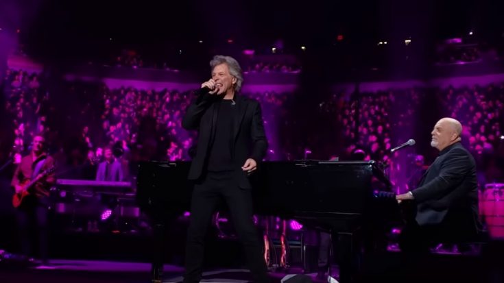 Jon Bon Jovi Makes Unannounced Appearance With Billy Joel | I Love Classic Rock Videos