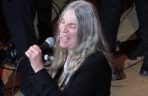 Patti Smith Performs With Iggy Pop In Tibet House