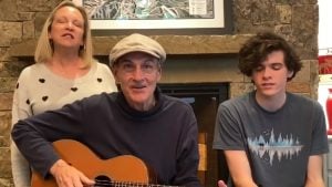 Watch | James Taylor Performs “You Can Close Your Eyes” Inside Lockdown