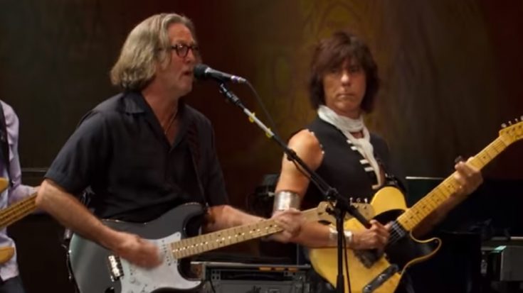 Watch Eric Clapton & Jeff Beck Perform ‘Shake Your Moneym,aker’ from Crossroads Guitar Festival | I Love Classic Rock Videos