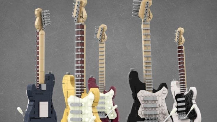 Lego Will Make A Fender Stratocaster Set Thanks To A Fan | I Love Classic Rock Videos