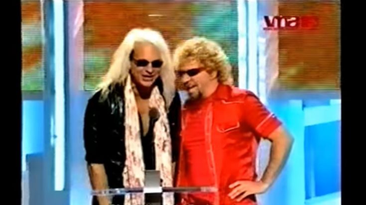 David Lee Roth Makes Reference To Sammy Hagar In Cartoon | I Love Classic Rock Videos