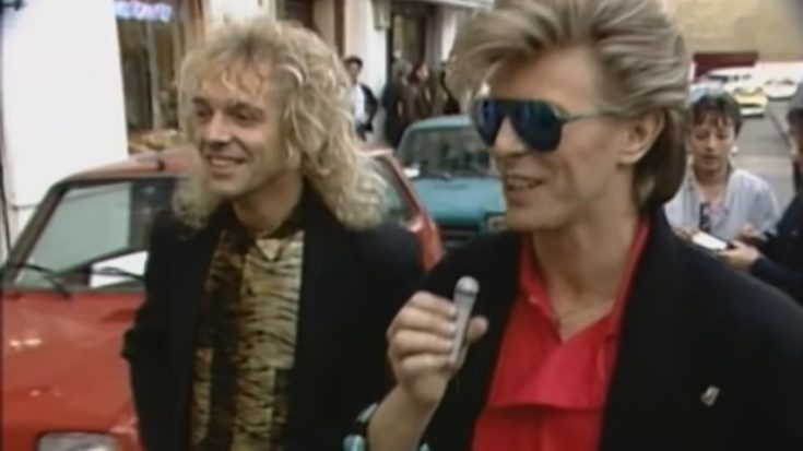 Watch David Bowie & Peter Frampton Search for Beer in Madrid | I Love Classic Rock Videos