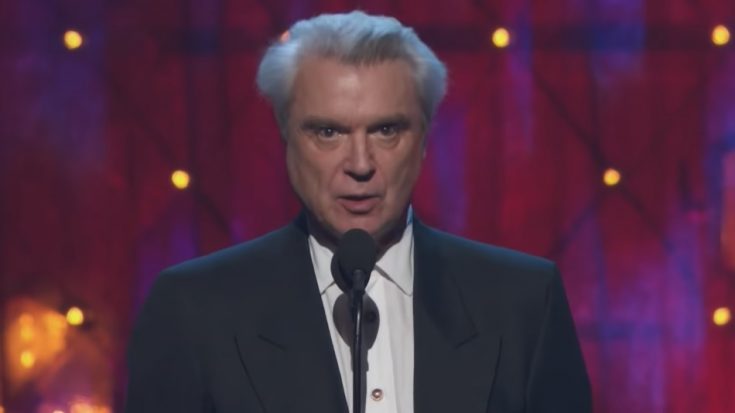 Have You Watch David Byrne’s Cover of David Bowie’s ‘Heroes?’ | I Love Classic Rock Videos
