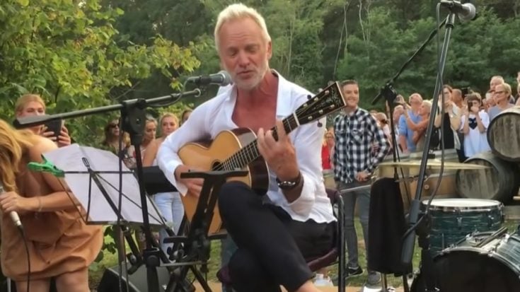 sting acoustic guitar