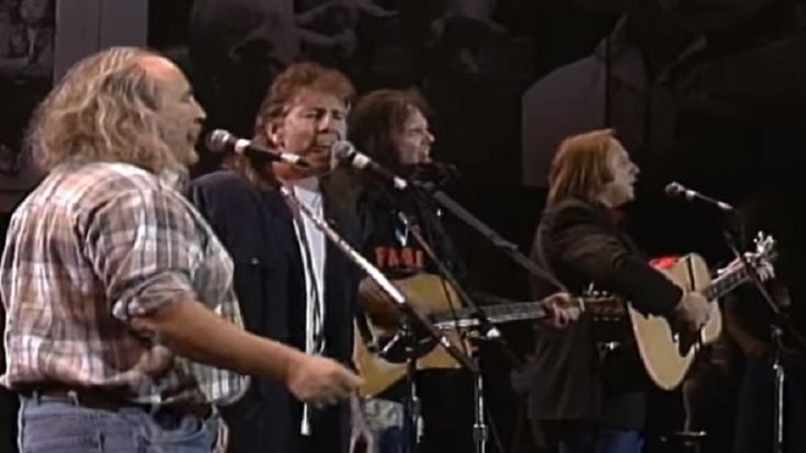 Crosby, Stills, Nash & Young Sends Audience To ‘This Old House’ Back In 1990 | I Love Classic Rock Videos