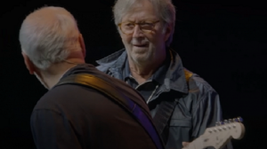 Eric Clapton And Peter Frampton Play Overlap Solos For ‘While My Guitar Gently Weeps’