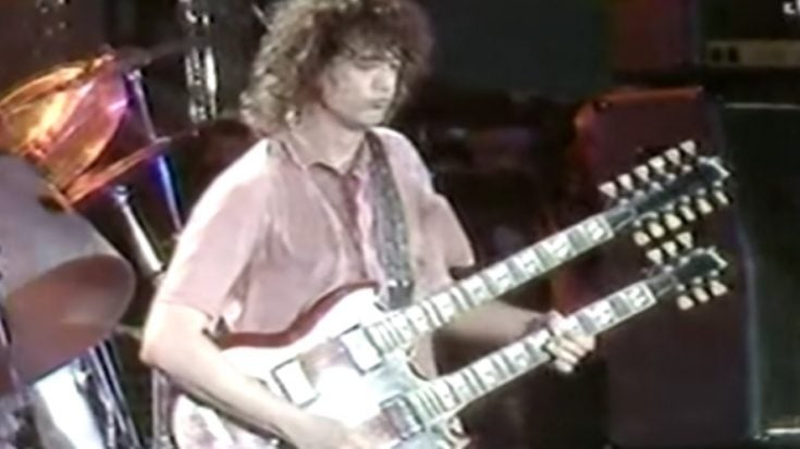 Even In His Off Day Jimmy Page Still Tore The Stage Down | I Love Classic Rock Videos