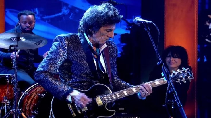 Watch Ronnie Wood Upfront Cover Of Johnny B. Goode | I Love Classic Rock Videos