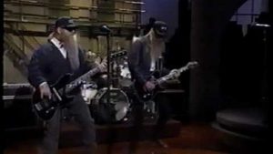 Dusty Hill’s Bass Parts In Their Live “Pincushion” In Letterman Is Smooth