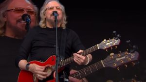 Watch Barry Gibb Have Everyone Dancing To ‘Stayin’ Alive’ In Glastonbury