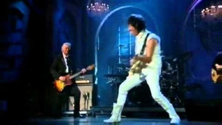 Relive Jimmy Page And Jeff Beck’s ‘Immigrant Song’ At Rock Hall Of Fame | I Love Classic Rock Videos