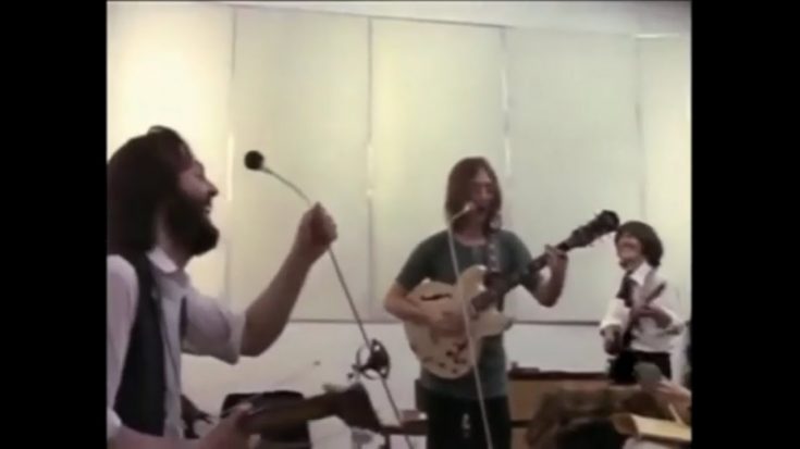 Watch The Beatles Being Funny In The Studio In 1969 | I Love Classic Rock Videos
