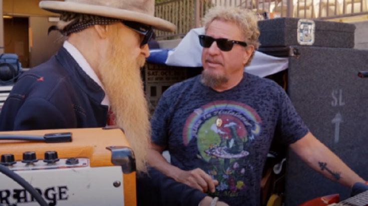 Watch Billy Gibbons and Sammy Hagar Play Blues Together | I Love Classic Rock Videos