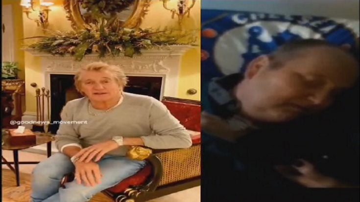 Rod Stewart Sings “You’re in My Heart” For Fan Battling Against Cancer | I Love Classic Rock Videos