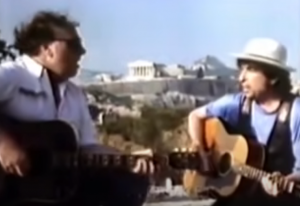 Bob Dylan and Van Morrison Plays “Crazy Love” In Athens 1989