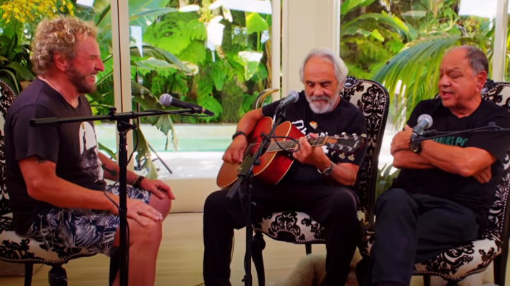 Sammy Hagar Chills Out and Jam With Cheech and Chong | I Love Classic Rock Videos