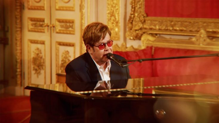 Elton John Captures Platinum Party With ‘Your Song’ Performance | I Love Classic Rock Videos