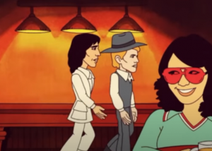 Watch John Cale and David Bowie Go Bar Hopping in Animated Music Video For “Night Crawling”