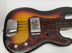 One Of The First Ever Fender Bass Made Found Underneath A Bed After 50 Years