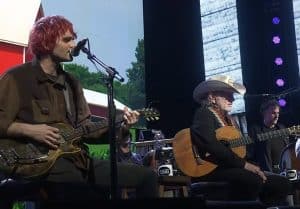 Willie Nelson and His Son Performs A Song That Came From A Family Game