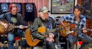 Willie Nelson Jams With His Sons, Lukas and Micah, For “On the Road Again”