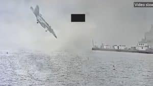 US Fighter Jet Goes Down On San Diego Bay