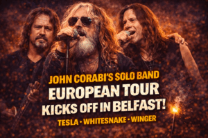 Watch John Corabi’s All-Star Solo Band Kick Off European Tour in Belfast