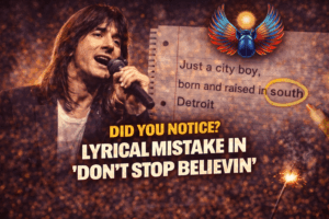The Lyrical Mistake in “Don’t Stop Believin’” Most Fans Never Noticed