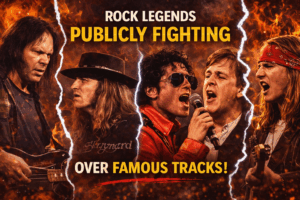 3 Famous Songs That Ignited Explosive Feuds Between Rock Legends